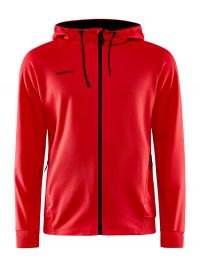 Kapuzenjacke Herren Rot